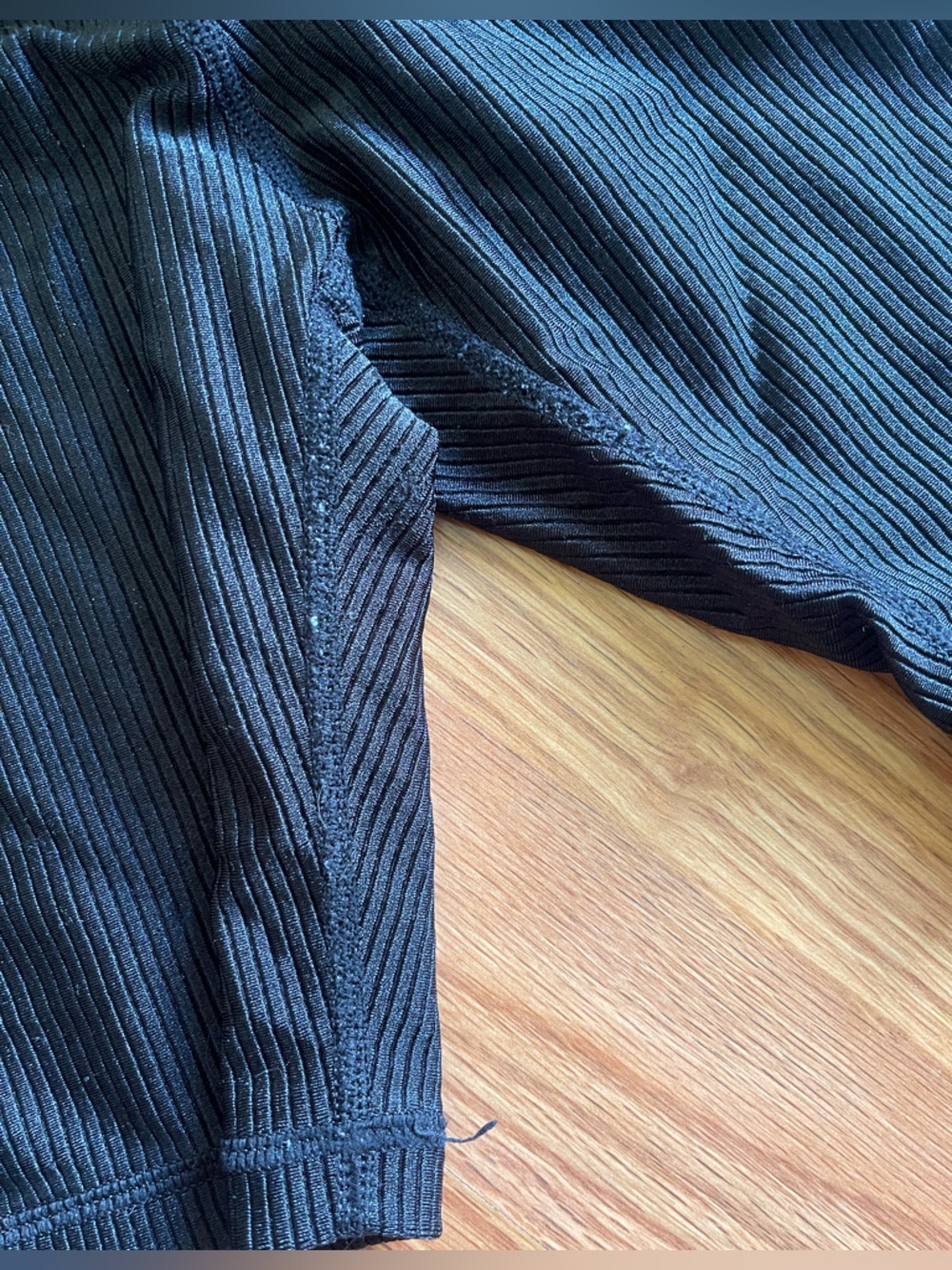 Aerie Crossover Ribbed Biker Shorts - Picture 2 of 3